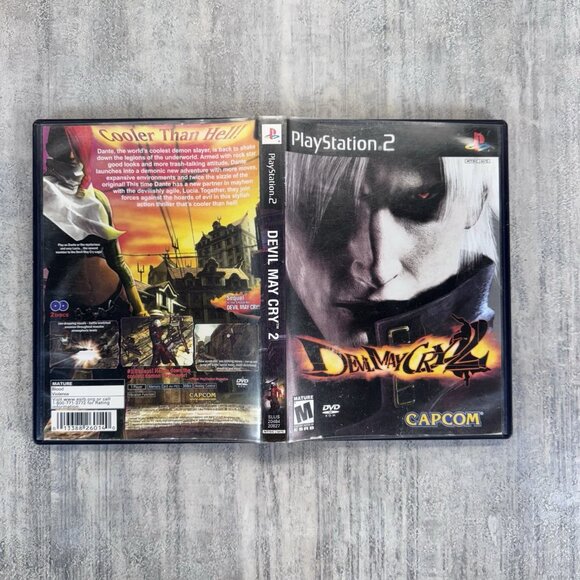Devil May Cry 2 (Sony PlayStation 2 PS2, 2003) *TESTED* Complete CiB - Picture 5 of 5